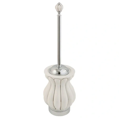 Ершик Migliore Olivia керамика с декором платина, хром - фото 4