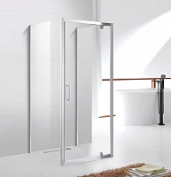 Душевой уголок Cezares Molveno 90x90 см профиль хром стекло прозрачное