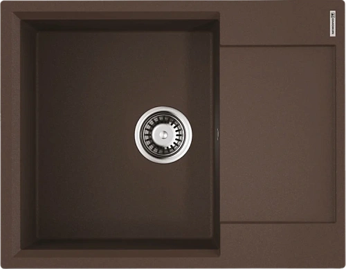 Мойка для кухни Omoikiri Daisen 65T-DC 65 см темный шоколад - фото 4