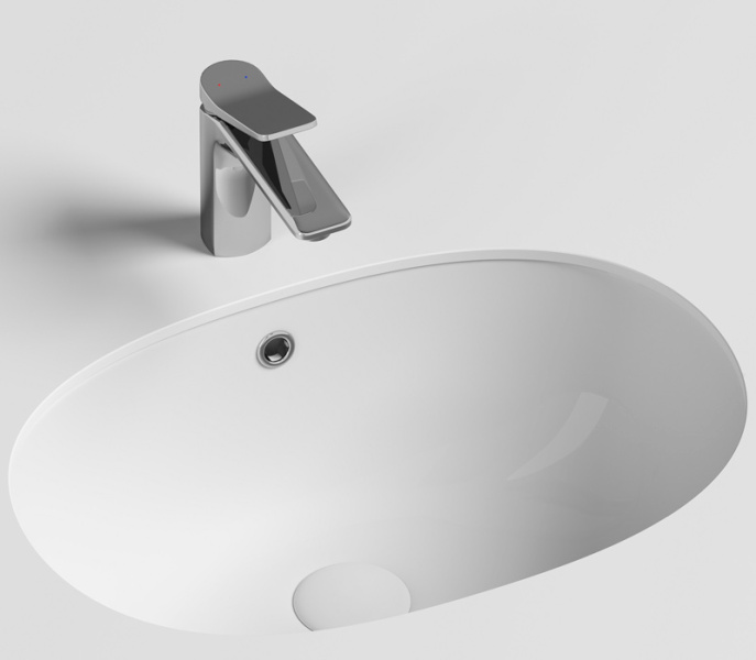 Раковина Ceramica Nova Element 57 см встраиваемая CN6044 (детальная фотография)