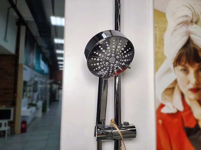 Душевая стойка Jacob Delafon Aleo хром E26809-CP (детальная фотография), настенные