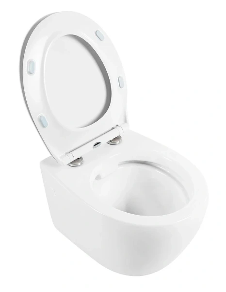 Унитаз с инсталляцией BelBagno с сиденьем и кнопкой смыва BB507B/BB2020SC/BB002-80/BB005-PR-CHROME (детальная фотография), по запросу index_1