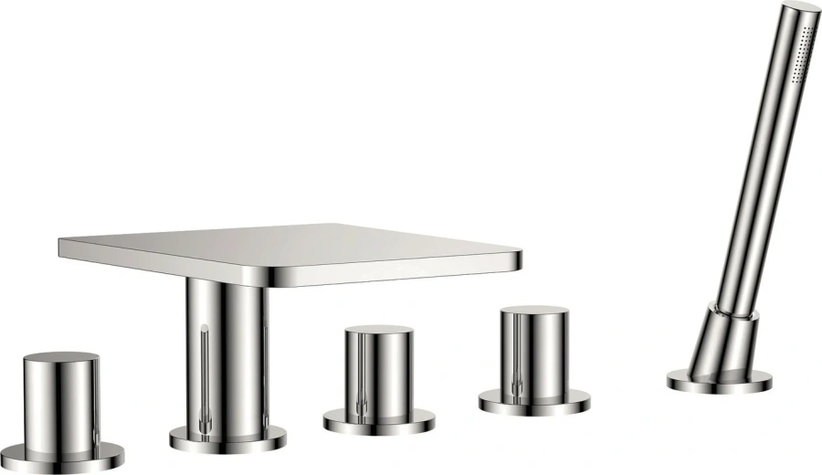 Смеситель на борт ванны Cezares Cascado с внутренней частью CASCADO-F-BVD5-01 (детальная фотография)