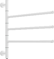 Полотенцесушитель электрический Сунержа Триада 58.5х54 см матовый белый