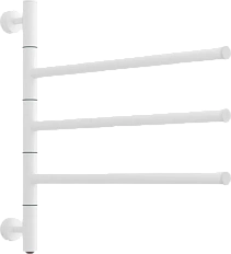 Полотенцесушитель электрический Сунержа Триада 58.5х54 см матовый белый