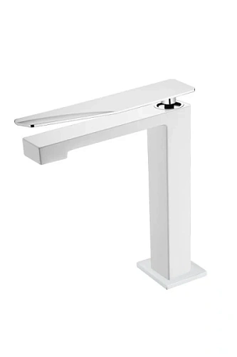 Смеситель для раковины Boheme Q белый/хром - фото 4