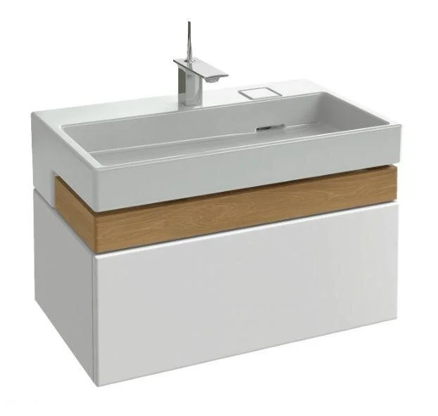 Раковина Jacob Delafon Terrace 80 см с подсветкой EXD9112-00 (детальная фотография), подвесные, накладные (на столешницу), пристенные