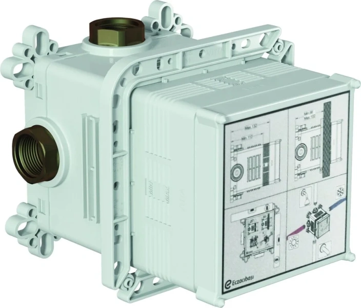 Душевой комплект VitrA Origin A49266EXP со встроенным смесителем (детальная фотография), в наличии, по запросу