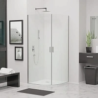 Душевой уголок RGW Leipzig LE-54 80х80 см профиль хром