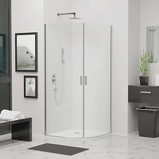 Душевой уголок RGW Leipzig LE-54 80х80 см профиль хром