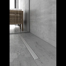 Душевой лоток BERGES B1 Keramik 60 см хром матовый