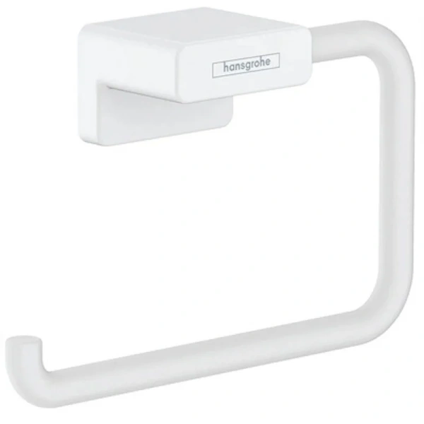 Бумагодержатель Hansgrohe AddStoris белый матовый 41771700 (детальная фотография)