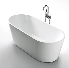 Ванна акриловая BelBagno 160х80 см отдельностоящая
