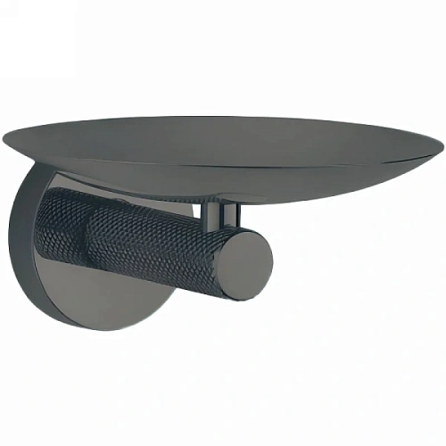 Мыльница Boheme Uno Shine Gun Metall - фото 8