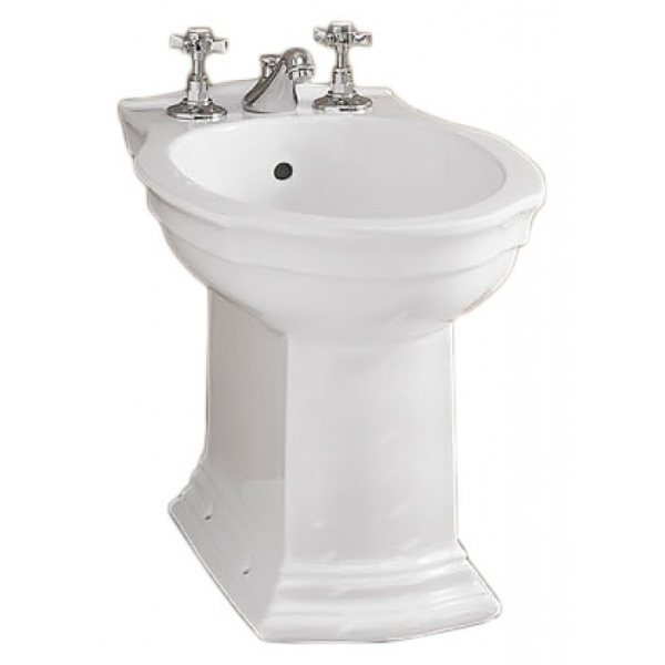 Биде напольное Devon & Devon Westminster с тремя отверстиями под смеситель IBBID3FWES (детальная фотография)