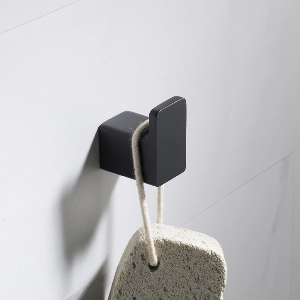 Крючок для ванной Timo Selene черный 14011/03 (детальная фотография), современные, hi-tech