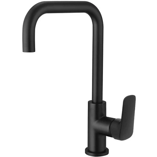 Смеситель для кухни Акватек Вега черный - фото 1