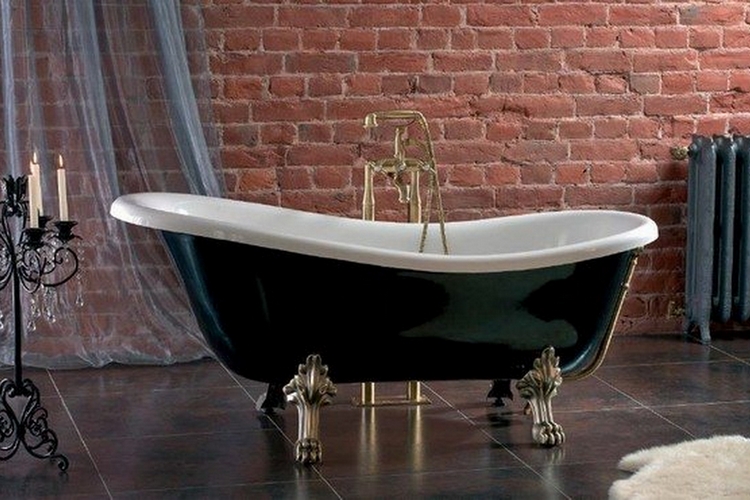 Ванна из литьевого мрамора Romance Collection Rhapsody (детальная фотография), ретро, в классическом стиле, прованс
