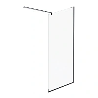 Душевая перегородка Am.Pm Func 100 см профиль черный