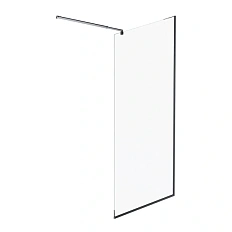 Душевая перегородка Am.Pm Func 100 см профиль черный