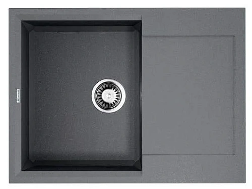 Мойка для кухни Omoikiri Sakaime 68-GR 68 см leningrad grey - фото 4