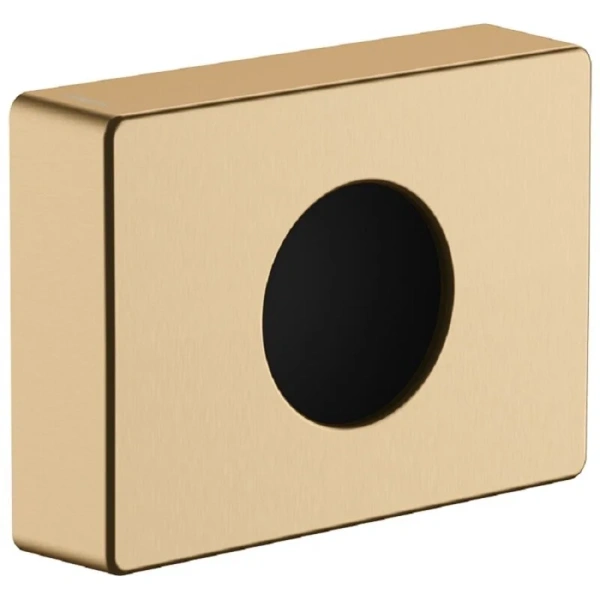 Держатель гигиенических пакетов Hansgrohe AddStoris шлифованная бронза 41773140 (детальная фотография)