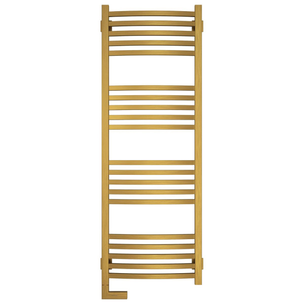 Полотенцесушитель электрический Сунержа Аркус 2.0 120х40 см состаренная латунь, тэн левый 051-5604-1240 (детальная фотография), современные, hi-tech