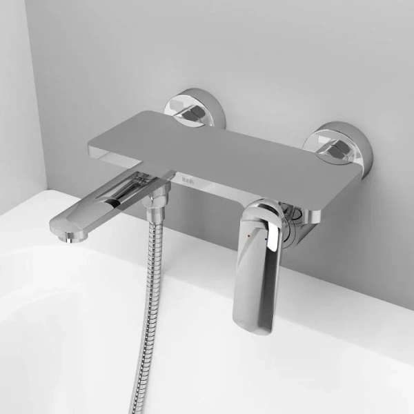Смеситель для ванны IDDIS Dash однозахватный DASSB00i02WA (детальная фотография), хром