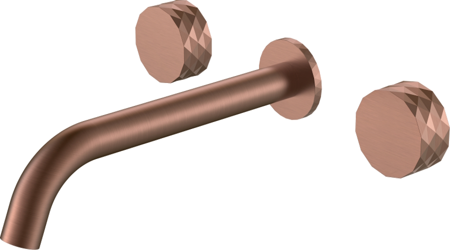 Смеситель для раковины Boheme Stick брашированная бронза 152-2-BRB.1 (детальная фотография)