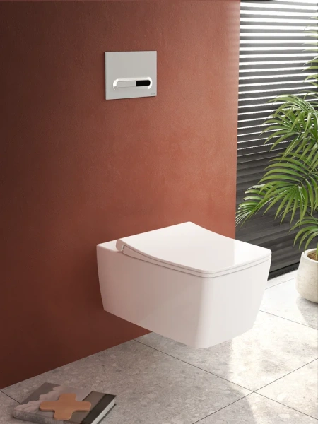 Унитаз подвесной VitrA Metropole белый 7672B003-0075 (детальная фотография), белые