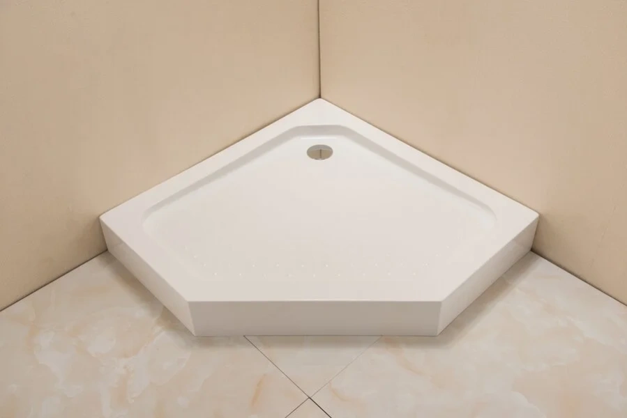 Душевой поддон Grossman Pragma 90х90 см пятиугольный PR-ST-90D (детальная фотография)