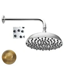 Верхний душ, бронза, Nicolazzi Doccia