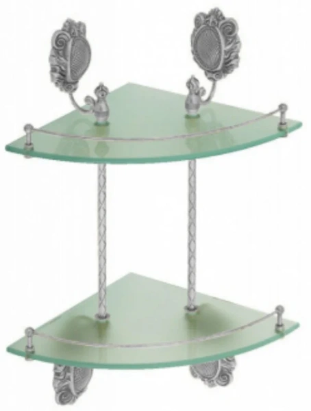 Полочка для ванной Migliore Cleopatra золото 16695 (детальная фотография), золото, комбинированные