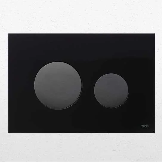 Клавиша смыва Tece TECEloop черная 9240657 (детальная фотография)