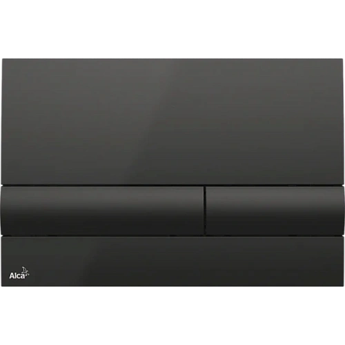 Клавиша смыва Alcaplast черная матовая - фото 2