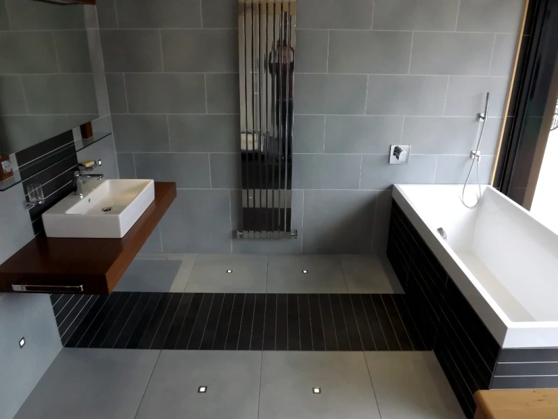 Ванна квариловая Villeroy & Boch Squaro 170х75 см с ножками UBQ170SQR2V-01 (детальная фотография), современныe, hi-tech