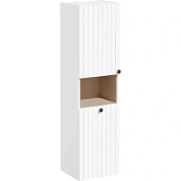 Шкаф-пенал подвесной VitrA Root Groove 40 см матовый белый