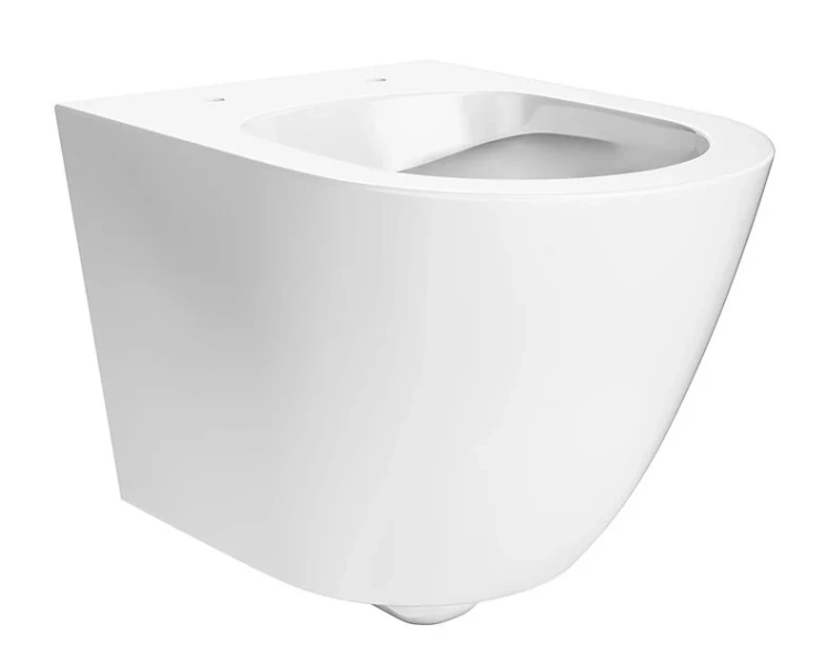 Унитаз подвесной Kerama Marazzi Sfera безободковый SF.wc.02 (детальная фотография), без бачка, со скрытым бачком