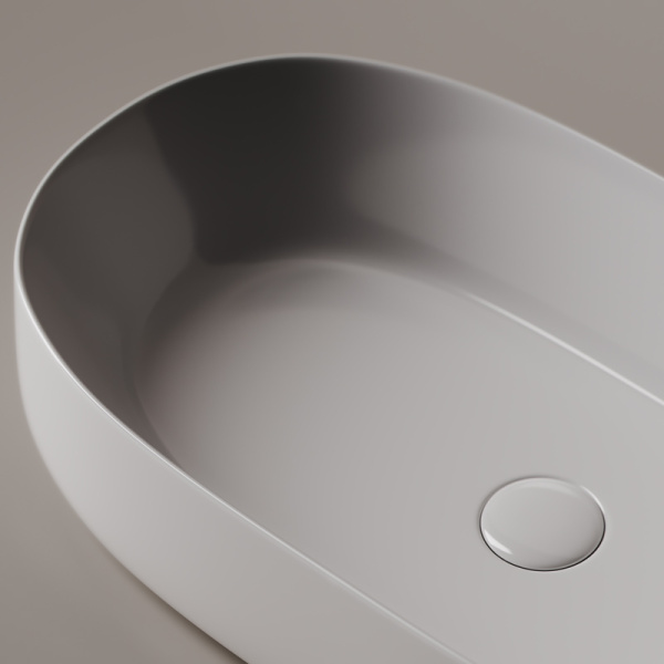 Раковина Ceramica Nova Element 67 см накладная CN5022 (детальная фотография), белые
