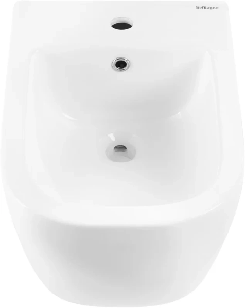 Биде подвесное Belbagno Genova с горизонтальным выпуском BB1104BH (детальная фотография), современные, hi-tech
