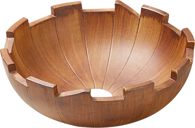 Раковина SantiLine 42 см коричневая SL-7016 (детальная фотография)