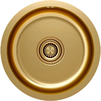 Мойка для кухни Paulmark Werra 46 см брашированное золото