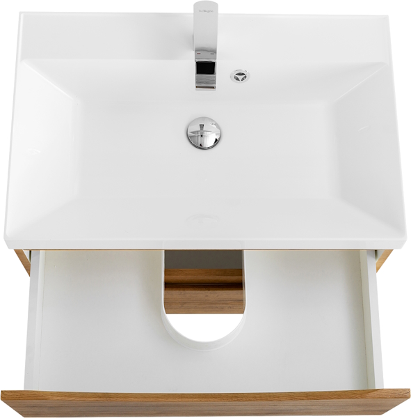Тумба под раковину подвесная BelBagno Marino 60 см rovere nature MARINO-600-2C-SO-RN-P (детальная фотография), комплект (набор)
