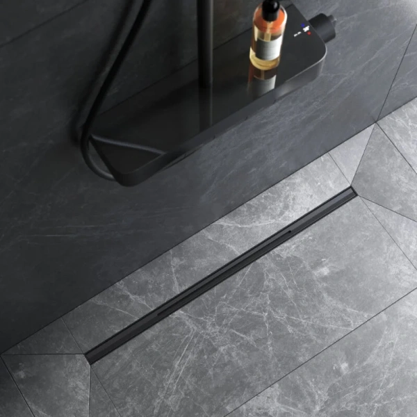 Душевой лоток Am.Pm MasterFlow 80 см черный матовый W01SC-S11-080-05BM (детальная фотография), душевой лоток index_1