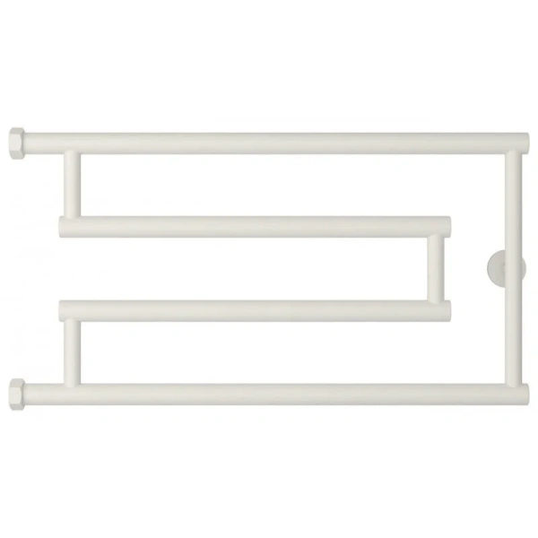 Полотенцесушитель водяной Сунержа High-Tech 65х32 см белый матовый 30-4051-3265 (детальная фотография), белыe