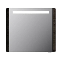 Зеркальный шкаф с подсветкой Am.Pm Sensation 80 см табачный дуб