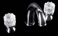 Смеситель для раковины Boheme Crystal хром