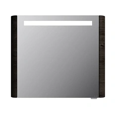 Зеркальный шкаф с подсветкой Am.Pm Sensation 80 см табачный дуб