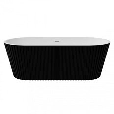 Ванна акриловая Delice Caresse 170х80 см черная матовая