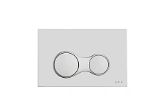 Клавиша смыва VitrA Sirius хром матовый